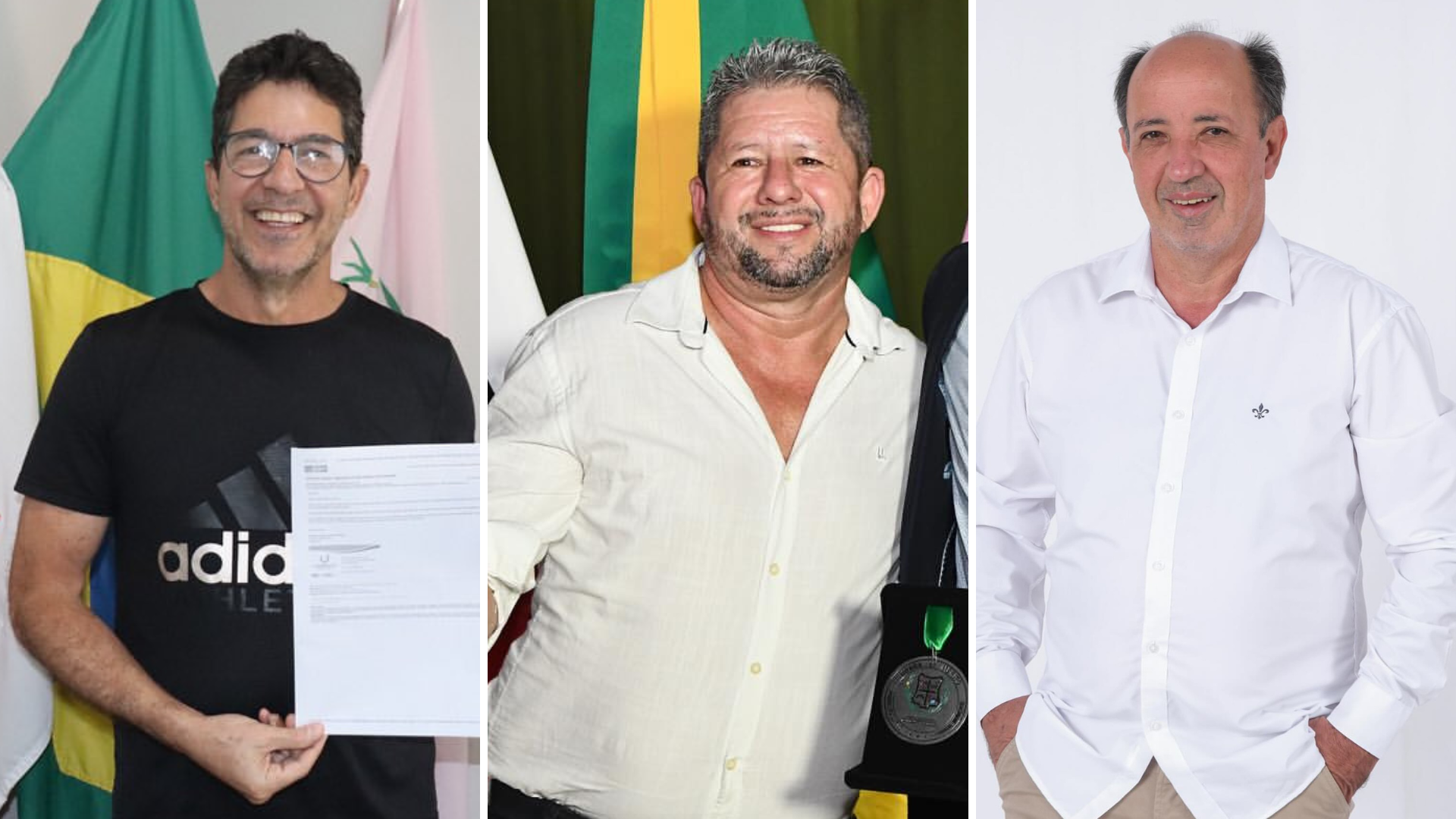 Zaquinha, Risadinha e Jairo Mota Disputam Eleições Municipais em São Gonçalo do Pará.