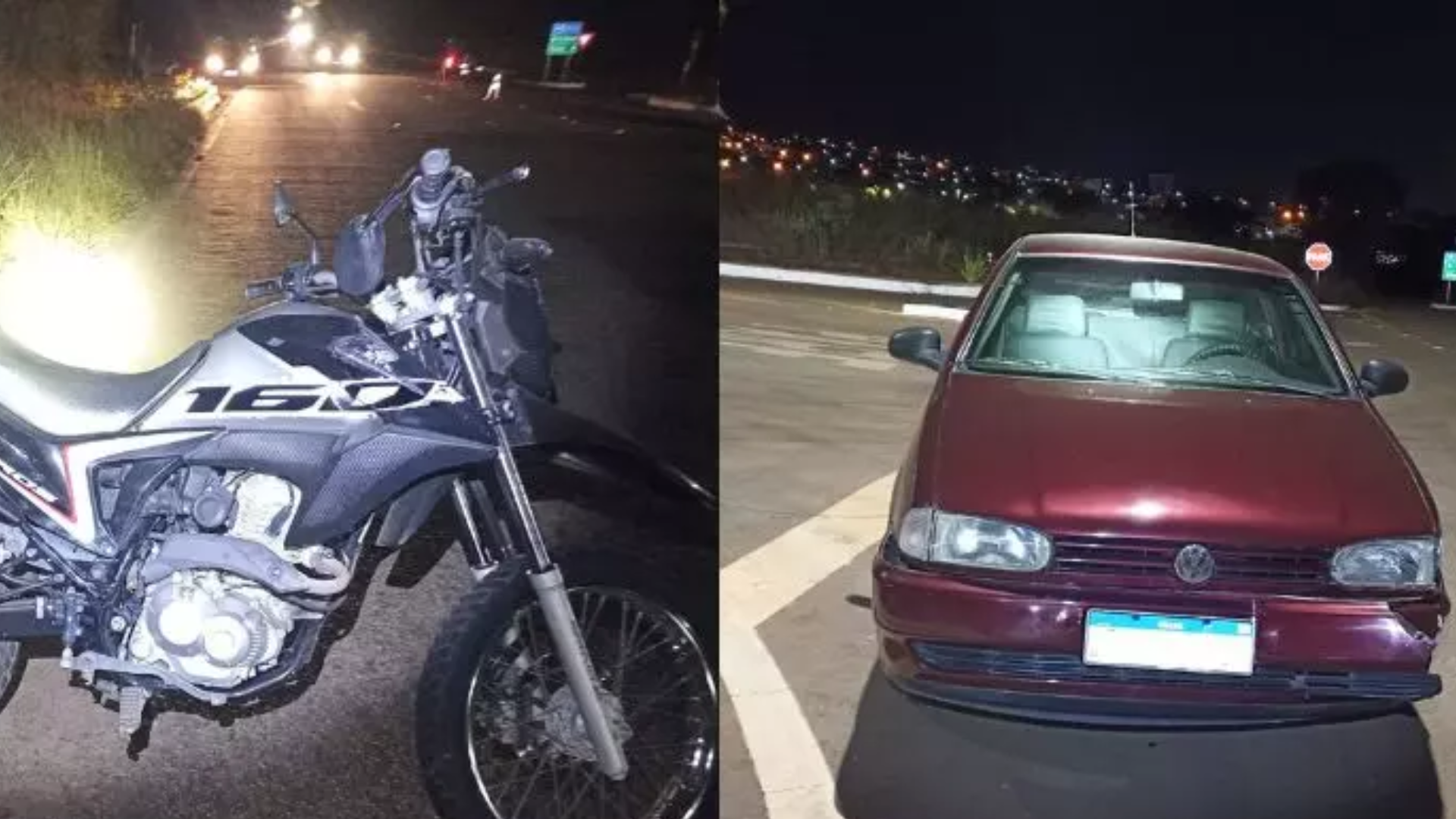 Acidente na BR-352 em Pará de Minas Deixa Motociclista com Fratura na Perna.